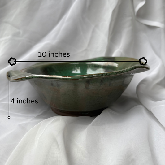 decorative floppy fruit bowl