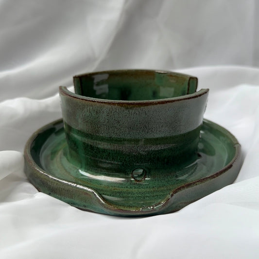 monstera sponge holder