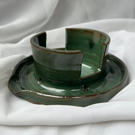 monstera sponge holder